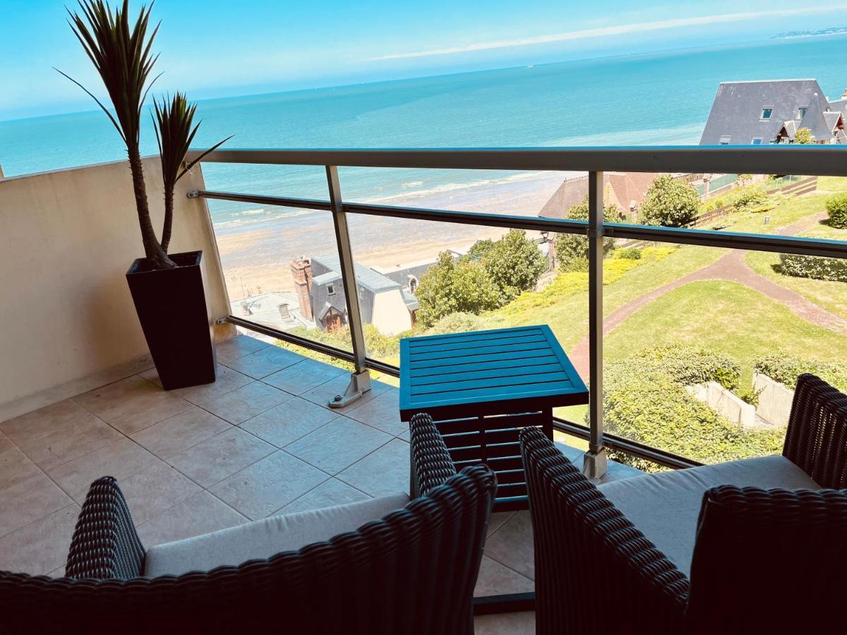 Studio, vue mer à 150m de la plage Trouville-sur-Mer Exterior foto